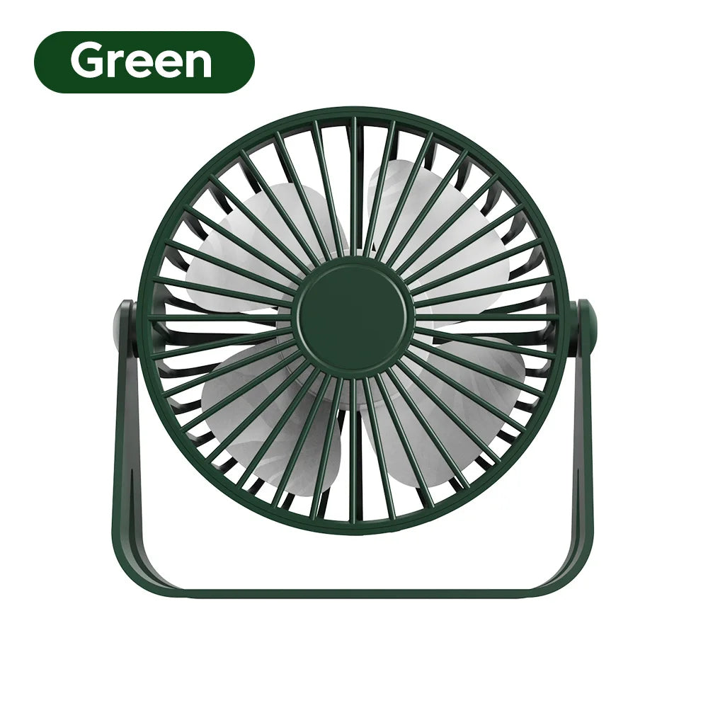 Portable Rechargeable Mini Desk Fan