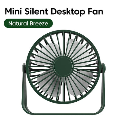 Portable Rechargeable Mini Desk Fan