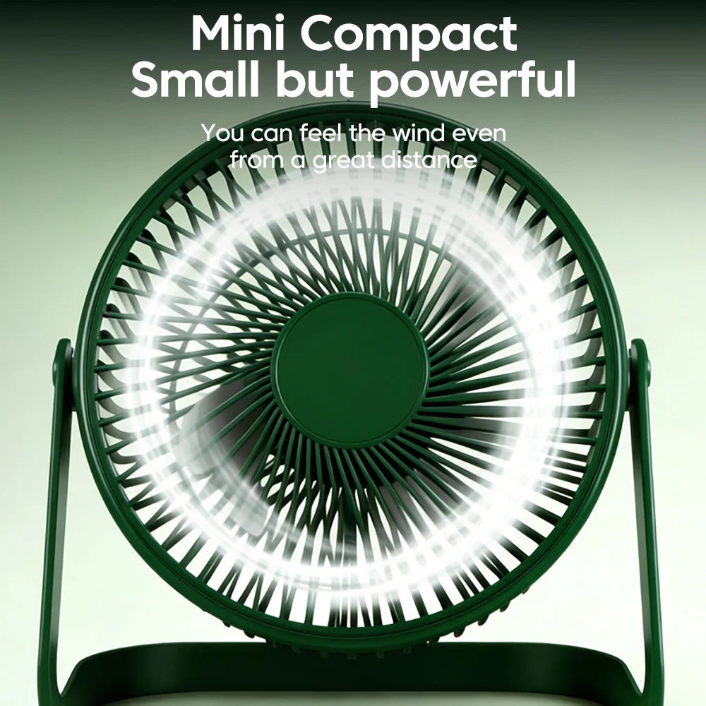 Portable Rechargeable Mini Desk Fan