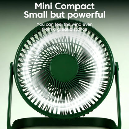 Portable Rechargeable Mini Desk Fan