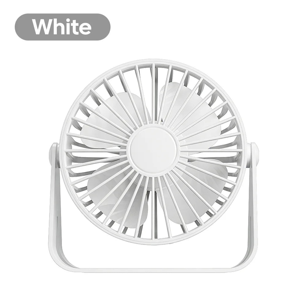 Portable Rechargeable Mini Desk Fan