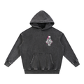 Snow Wash Fleece Oversize Hoodie
